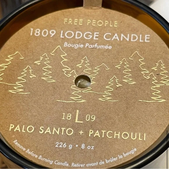 FREE PEOPLE 1809 Collection Candle-Lodge 8oz - Picture 9 of 11